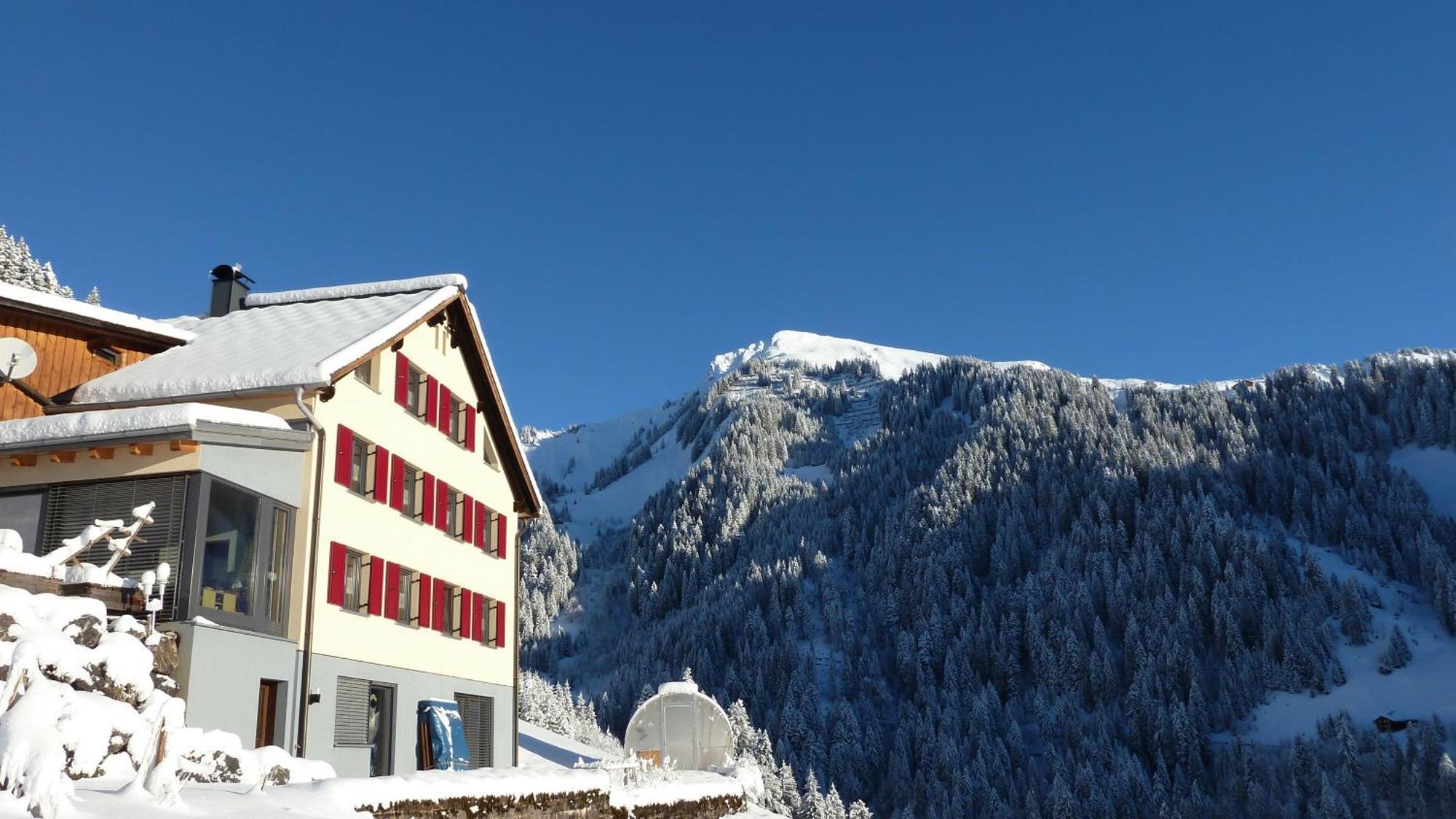 Ferienhaus Schwendehof Fontanella Exteriér fotografie